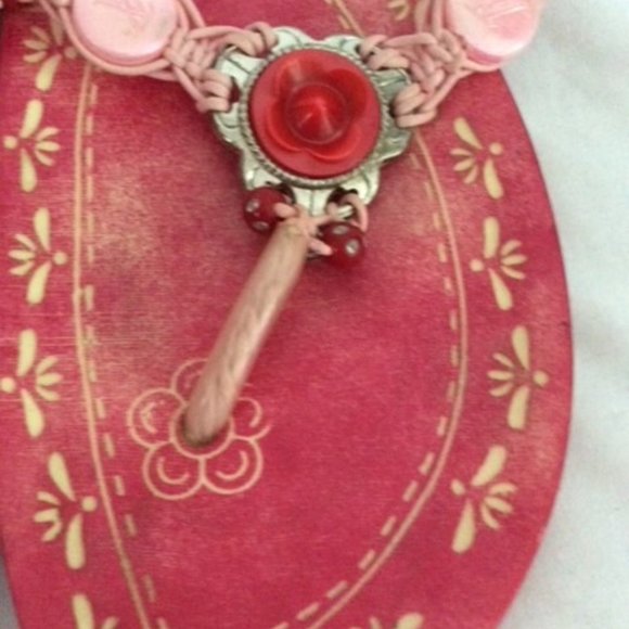 🌟🌸HOST PICK 🌟🌸 NWOT Louis Vuitton Sandals Thong Sandals US Size 9 - Picture 4 of 7